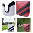 thumbnail image 1 of 2x PU Golf Club Training Headcover Golf Mallet Putter Head Cover Estilo C Cola  Cubierta de la cabeza del palo de golf, 1 of 8