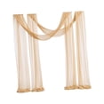 thumbnail image 4 of de mesa de gasa con arco de boda, cortinas de cenador, cubierta de mesa decorativa creativa y reutilizable práctica para suministros de fiesta Oro, 4 of 8