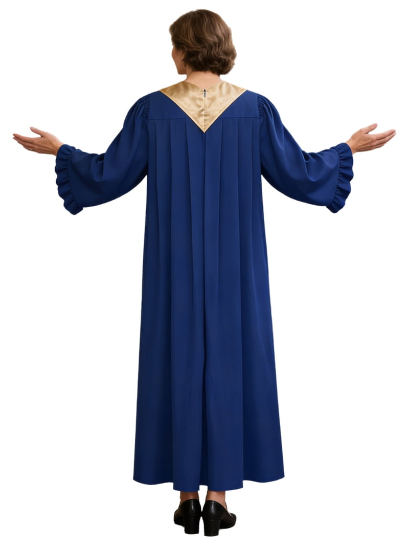 blue choir dresses royal blue women\'s choir chorus dresses stage performance church performing maxi dresses