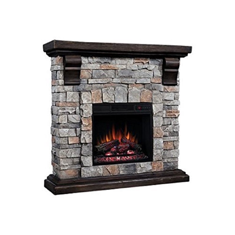 Dimplex Featherston 61 inch Electric Fireplace Mantel Package - Stone,  GDS26L5-1152LR - Walmart.com