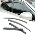 thumbnail image 3 of Visera de puerta, 4 piezas/juego de deflector de ventana lateral para ventana lateral de coche, parasol y lluvia, probado profesionalmente, 3 of 9