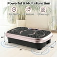 LAZY BUDDY Vibration Plate Exercise Machine Lymphatic Drainage Platform