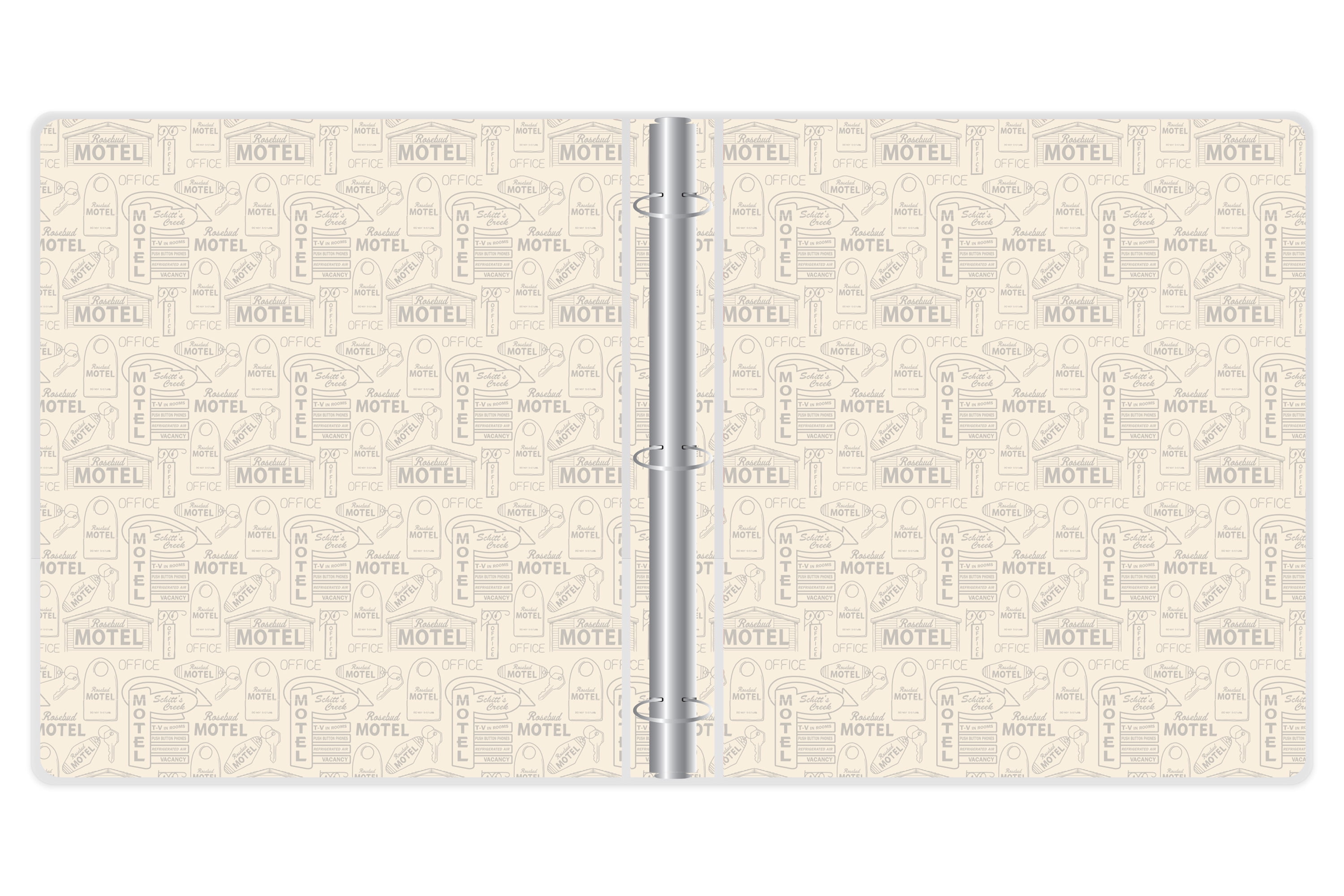 Schitt’s Creek Stationery Bundle, 3Ring, 1′ Binder, Notebook