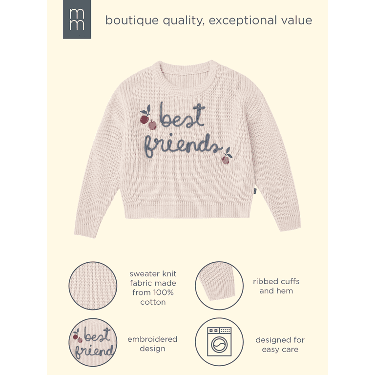 Modern Moments Affirmation Sweater, Newborn-5T photo 7