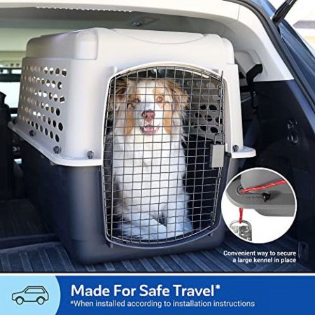 ペットケージ 旅行用 バリケンネル 飛行機 クレート ハウス 中型犬 300 ML ( バリケンネル ML トープ ブラック )