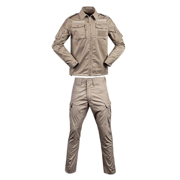 QHFBli Mens Jacket and Pants Uniforms Suits Ripstop Paintball Airsoft Gear