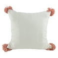 thumbnail image 3 of Fennco Styles Woven Llama Indoor Throw Pillow - Square 17 x 17 Inch Decorative Pink Pillow for Couch, Bedroom and Living Room DÃ©cor - Llama Decorative Pillows with Case and Insert, 3 of 4