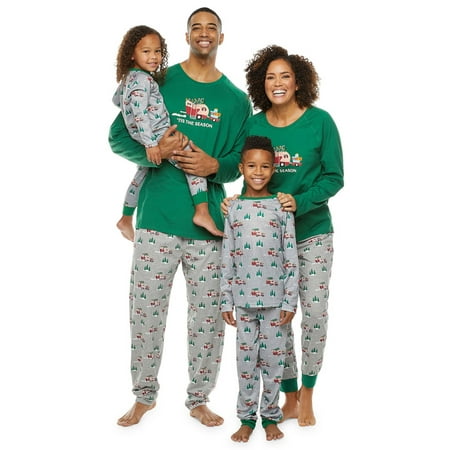 

FSDJHSDH Christmas Family Matching Pajamas Set Sleepwear Nightwear Pyjama for Adult Kids