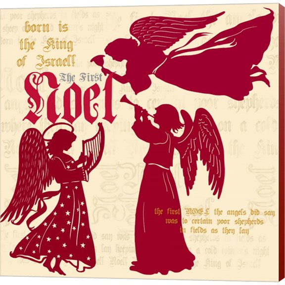 Great Art Now First Noel by Sharyn Sowell, Canvas Wall Art, 12W x 12H