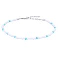 thumbnail image 1 of Petites Chevilles de Perles pour Femmes Filles Bracelet de Cheville de Plage Coloré Mignon 9 Pouces, 1 of 9