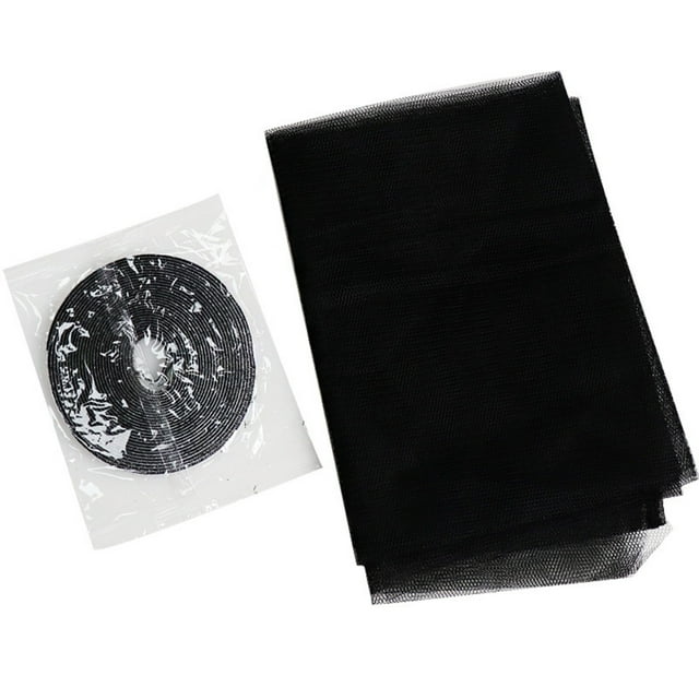 EGNMCR Pillow Cases, Pillow Covers DIY Adhesive Anti-Mosquito Fly Insect Curtain Mesh Window Screen Dish Towel