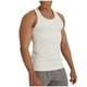thumbnail image 2 of pstuiky Camiseta sin mangas para hombre, Camiseta deportiva de color liso acanalada de alta elasticidad para hombre, cuello redondo, tirantes para el hombro, musculosa Tops elegantes para mujer l, 2 of 9