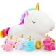 thumbnail image 1 of Mamá unicornio de peluche con 4 unicornios bebés para niñas mayores de 3 años, 1 of 7