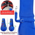 thumbnail image 5 of Tomkas Portabebés para perros pequeños - Bolsillo con cremallera, correa ajustable y bolsillo con cremallera - para mascotas de 3 a 10 libras, 5 of 5