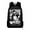 Black, variant on Jey Uso Four Letters One Word Backpack Casual Rucksack Women Men Outdoor Daypack 3D Packsack