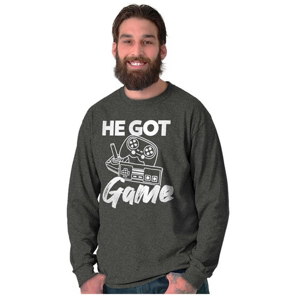 He Got Game Long Sleeve TShirt Men Women Brisco Brands S