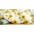 thumbnail image 5 of Say Yes Bedding Mia Sunflower 100% Cotton Duvet Cover Set, Printed Duvet Cover Set, Queen/Full, 5 of 5