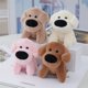 thumbnail image 2 of 4 Colour Cute Big Nosed Little Dog Plush Toy Pendant Stuffed Animal keychain Doll Bag Hanging Decoration Small Gift 12CM, 2 of 5
