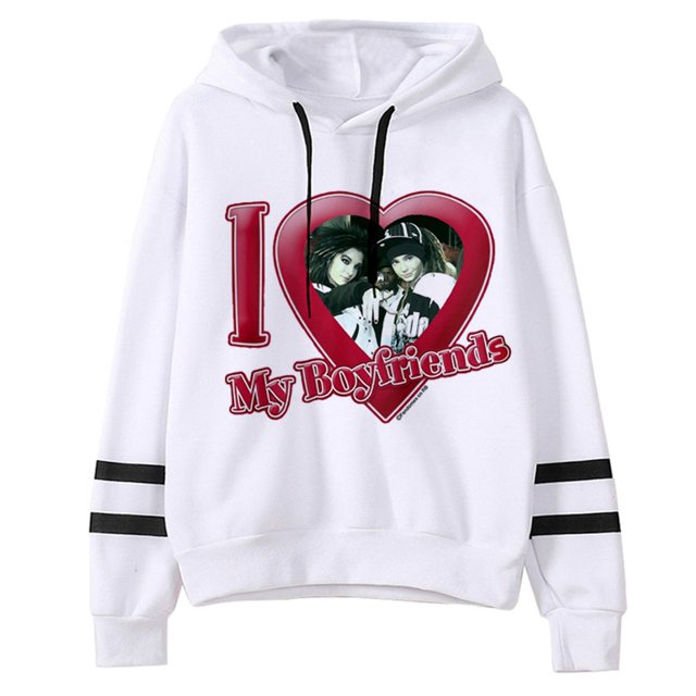 Tokio Hotel Sudaderas Con Capucha Mujeres Gótico Divertido Sudor Estético y2k Ropa Femenina Camisa Japonesa