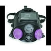 North Medium/Large Black silic 7600 Series Full Face Facepiece With Welding Attachment