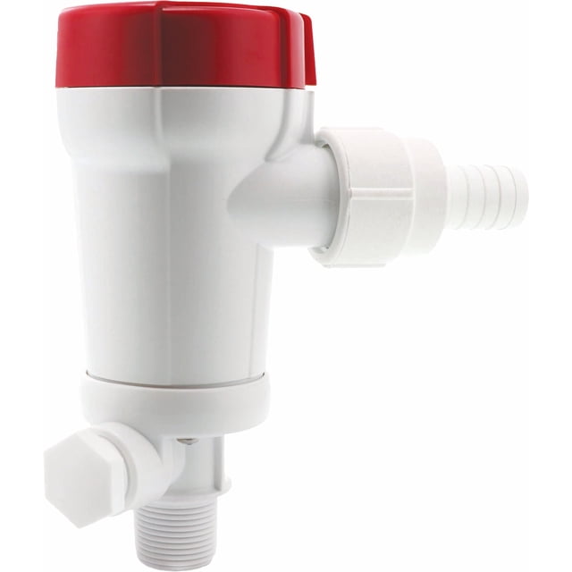 Bomba Livewell Rule 601STC, 12 V, 500 GPH, casco recto