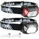 thumbnail image 1 of Headlamp Rechargeable, [2 Pack] 2000L Waterproof LED Headlamp with Red Warning Light, 6 Lighting Modes, Long Run Time, Lightweight Headlamp for Kids a, 1 of 5