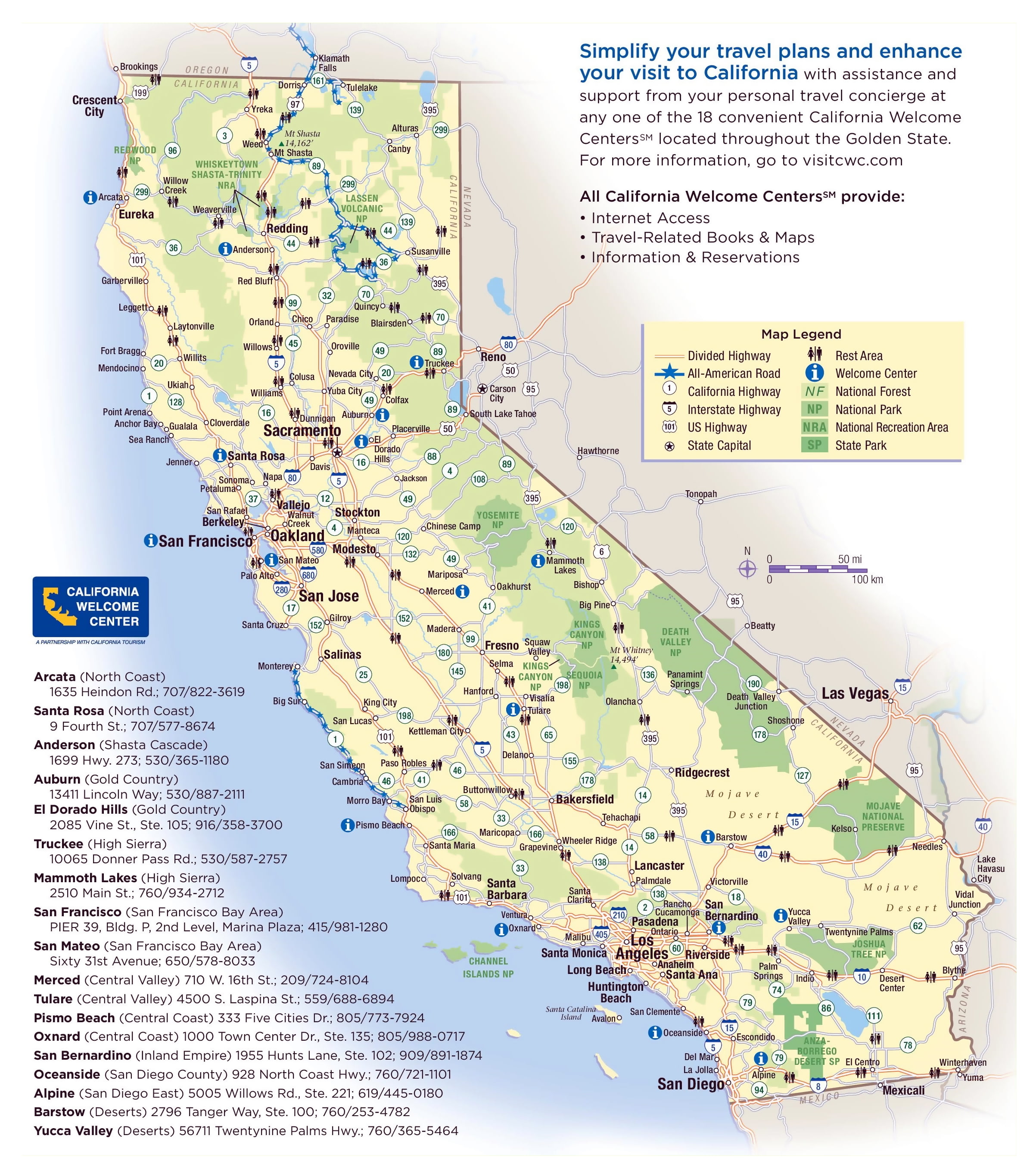 CA State Parks Map