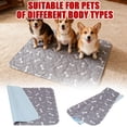 thumbnail image 3 of Printed Pet Urine Pad with High Efficiency Water Absorption and Leak Proof Anti Slip Bottom for Dogs and Cats, 3 of 8