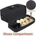 thumbnail image 2 of Bolsas de fin de semana para mujer, bolsa de viaje grande de lona, bolsa de viaje con compartimento para zapatos, 21 pulgadas, juego de 3 piezas, 2 of 8