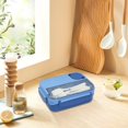 thumbnail image 4 of Clearance! Lunch Containers | Work Lunch Organizer | Travel Food Organizer Camping Snack Container Picnic Lunch Container Leak Proof Food Container Work Lunchbox Sealed Travel Snack Box, 4 of 8