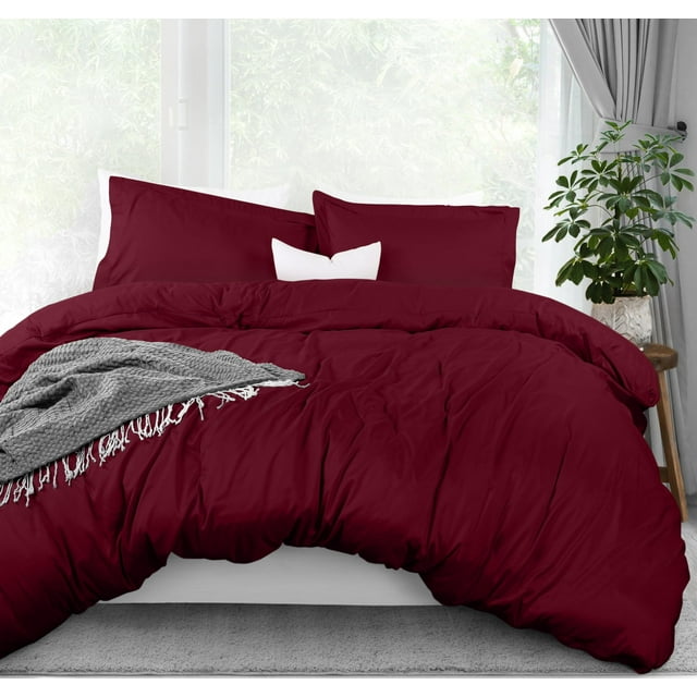 Juego de funda de edredón Utopia Bedding de tamaño completo con 2 fundas de almohada