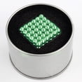 thumbnail image 3 of Juego De Bolas Magneticas 216 Piezas 5mm ilios innova  Verde, 3 of 5