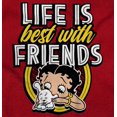 thumbnail image 2 of Betty Boop Pudgy Cute Puppy Dog Women's Graphic T Shirt Tees Brisco Brands M, 2 of 6