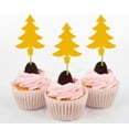 thumbnail image 5 of Darling Souvenir, Christmas Tree Cupcake Toppers, Dessert Decorations - Pack Of 20, 5 of 6