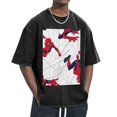 thumbnail image 1 of Spider-Man Men's Vintage Washed Drop Shoulder Short Sleeve T-Shirt, 1 of 7