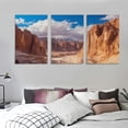 thumbnail image 3 of Nawypu Designart White Canyon at South Sinai Egypt-Landscape Art Canvas Print-12''x16''X3 Panels, 3 of 4