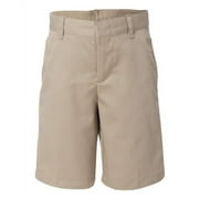 French Toast Boys Flat Front Shorts (H9200) -KHAKI -16