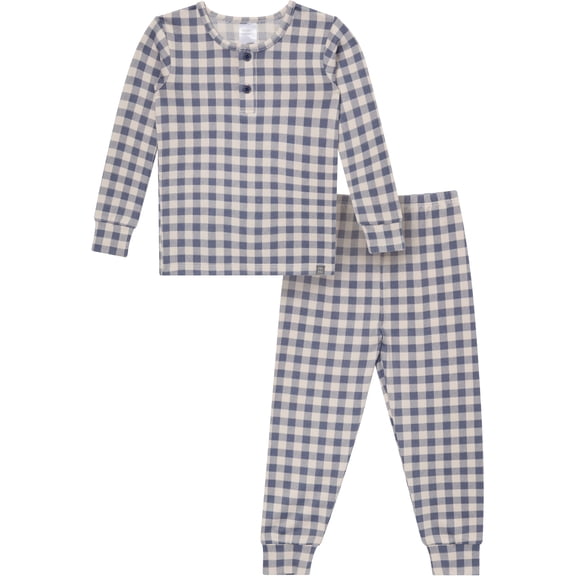 Modern Moments by Gerber Toddler Boy Henley Pajama Set, 2-Piece, Sizes, 12 Months - 5T