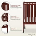 thumbnail image 6 of Dream On Me 2-in-1 Folding Portable Mini Crib, Cherry, 6 of 7