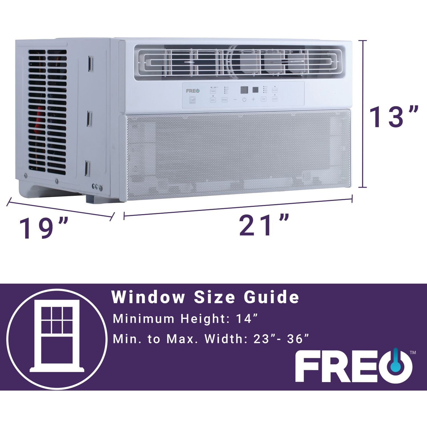 freo 6000 btu window air conditioner