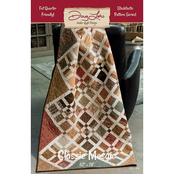 Classic Mosaic Quilt Pattern by Doug Leko