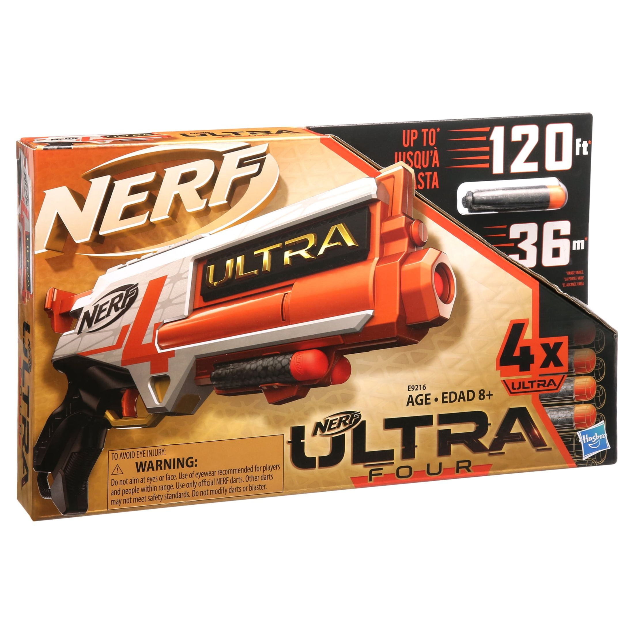 NERF Ultra Five Blaster 4-Dart Internal Clip, 4 Ultra Darts, Dart Stor –  StockCalifornia
