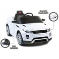 thumbnail image 2 of Range Rover White 12 V Evoque Powered Ride-On with Remote Control, 2 of 5