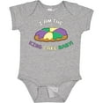 thumbnail image 3 of Inktastic I Am the King Cake Baby Boys or Girls Baby Bodysuit, 3 of 5