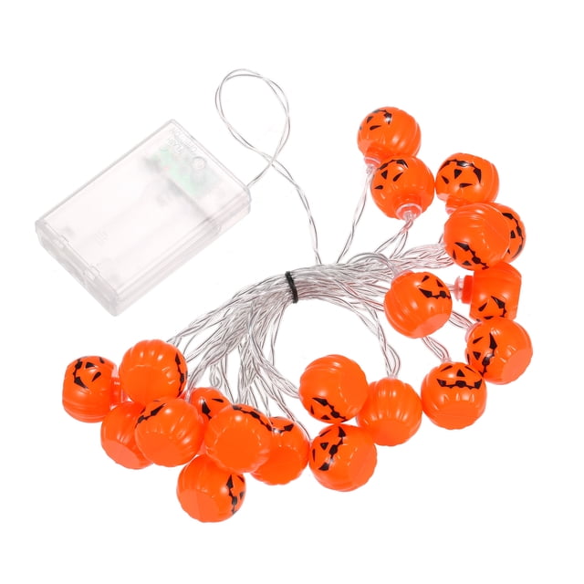 Cadena de lámpara Irfora Cadena de luces de Halloween Luces decorativas de vacaciones Lámpara de cadena Atmósfera Decoración de Halloween Luz Decoración para el hogar Luz de cortina de Irfora Cadena de lámpara