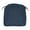 Blue, variant on Classic Accessories Montlake FadeSafe Water-Resistant 20 x 20 x 2 Inch Contoured Patio Dining Seat Cushion Cover, Heather Grey
