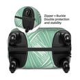 thumbnail image 5 of Multi-Size Suitcase Protective Cover Full Range Double Stitching Invisible Zipper For Travel Business Lightseagreen Geometric Lines_2 X-Large, 5 of 8
