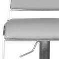 thumbnail image 5 of SAFAVIEH Natania Swivel Bar Stool Grey, 5 of 6