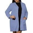 thumbnail image 4 of Panda Uniform by HeedFit Women Custom Lab Coat for Doctors – 8XL Sky Blue, 4 of 7