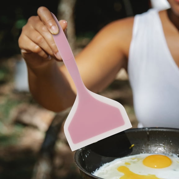 OFFIGAM Silicone Pot Spatula - 1 Pack Non-Stick Kitchen Cooking Utensil for Home and